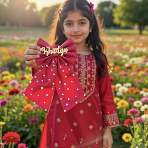 customize your name hair bows for girls